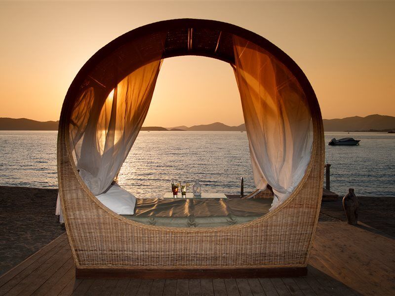 Venus Beach Hotel Bungalows Nea Styra Zewnętrze zdjęcie
